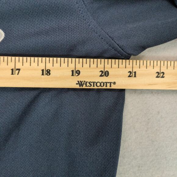 NWT Ford Motor Company Navy Button Up Baseball Style Shirt Men's M Short Sleeve - Picture 5 of 10